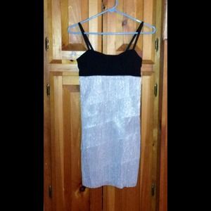 🌟 Reduced Sexy Black/Silver Dress