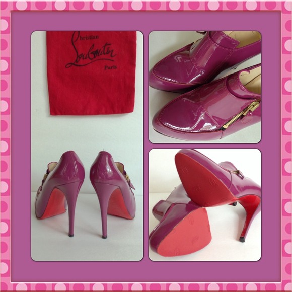 SOLD locally‼️AUTHENTIC CHRISTIAN LOUBOUTIN PATENT - Picture 2 of 4