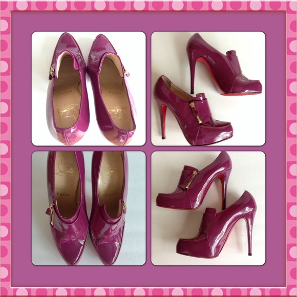 SOLD locally‼️AUTHENTIC CHRISTIAN LOUBOUTIN PATENT - Picture 3 of 4