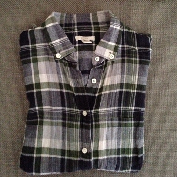 SOLD: J. Crew plaid shirt