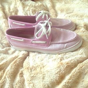 Used Pink Sparkly Sperry's Bermuda Edition