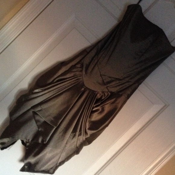 Dark silver homecoming/prom/special occasion dress - Picture 1 of 4