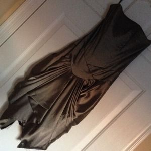 Dark silver homecoming/prom/special occasion dress