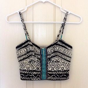 American Eagle Cropped Top