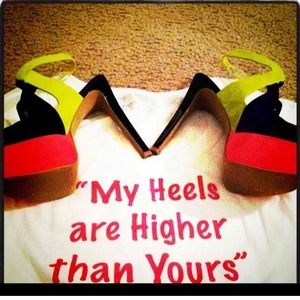 Jessica Simpson Color Block (Bendie) Heels