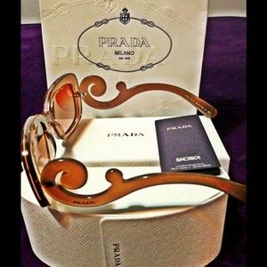 💯Authentic👍Prada Baroque Sunglasses