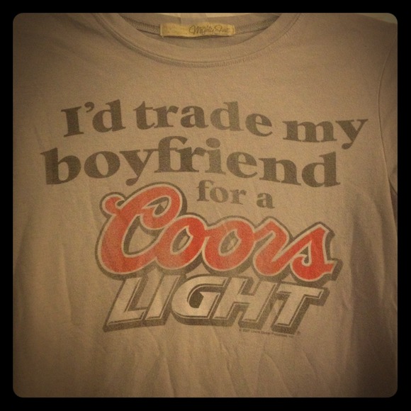 Coors light shirt
