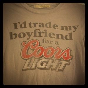 Coors light shirt