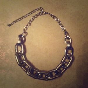 Silver Link Chain Necklace