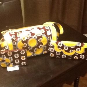 Vera Bradley 3piece set! Very cute (never used)