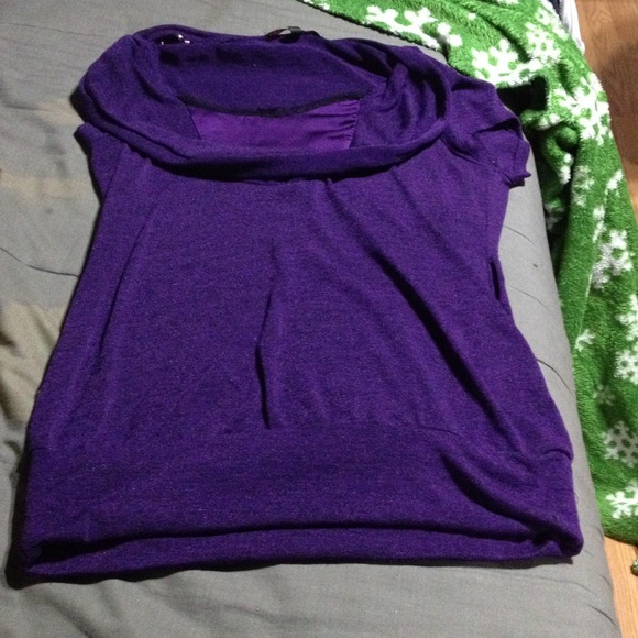 Purple blouse NWOT
