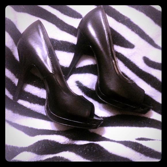 Rampage open toe pumps - Picture 1 of 2