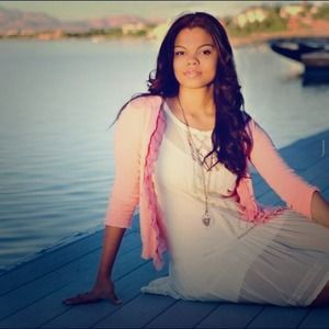 Cream dress with lace details