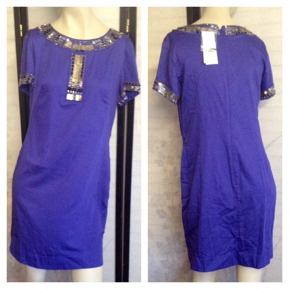 NWT French Connection Pappa Jaime Beaded Dress 8