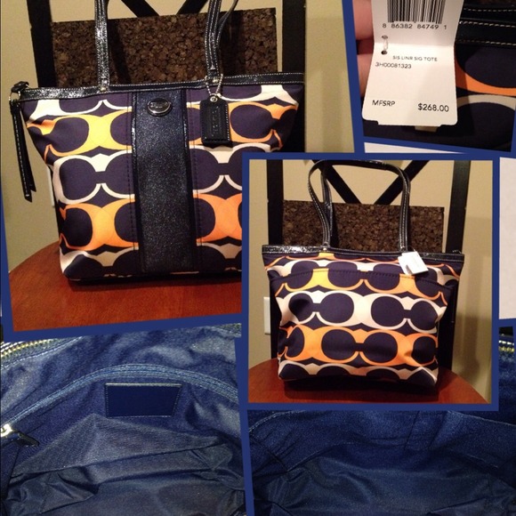 Authentic Coach Tote