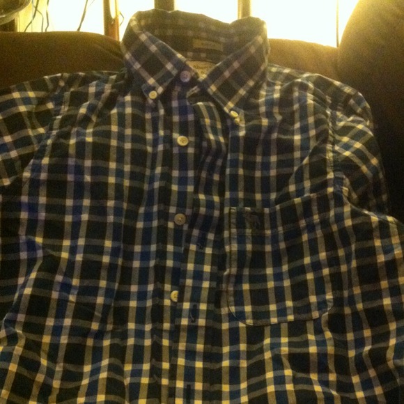 Abercrombie flannel dress shirt( mens!!) - Picture 3 of 4