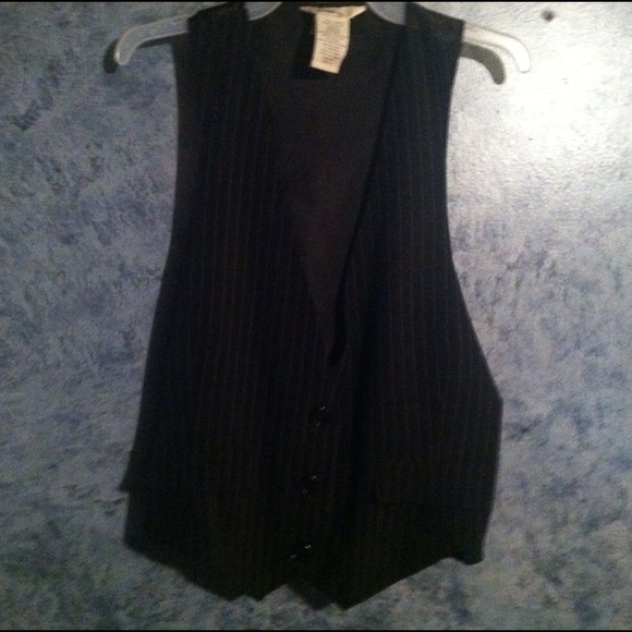 LADIES PIN STRIPE VEST