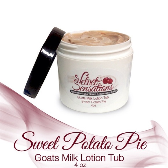 Sweet Potato Pie Goats Milk Lotion Tub
