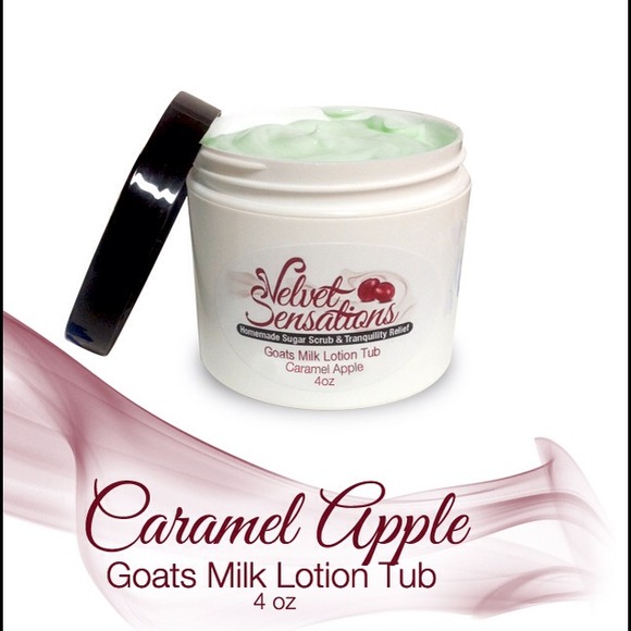 Caramel Apple Goats Milk Lotion Tub