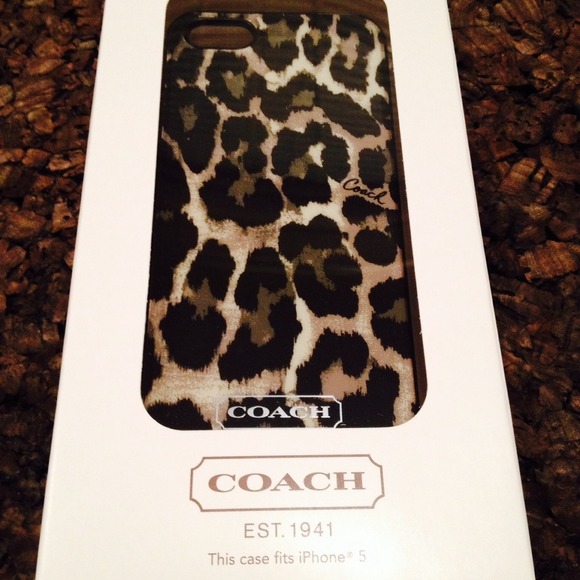 ✨Reduced✨Authentic Coach iPhone 5 Case