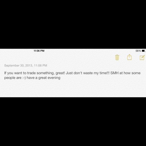 Trades considered