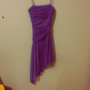 Purple Sparkly Dress