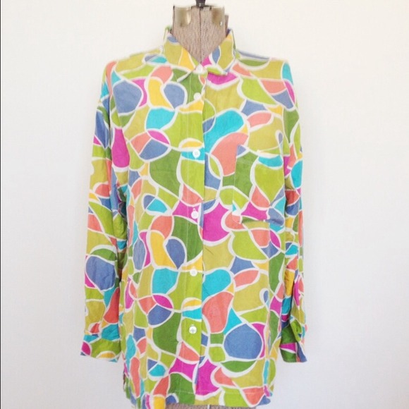 Vintage colorful tunic