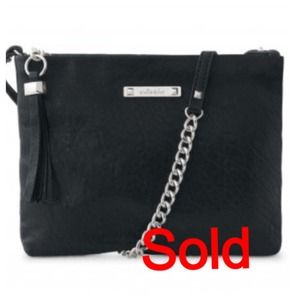 SOLD! Stella & Dot Lafayette Lambskin cross body.