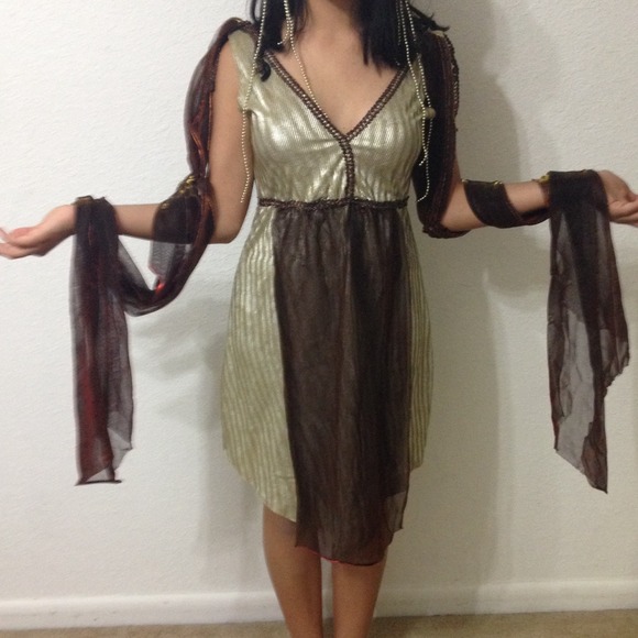 Reserved for hautebunz.  Grecian Goddes Costume
