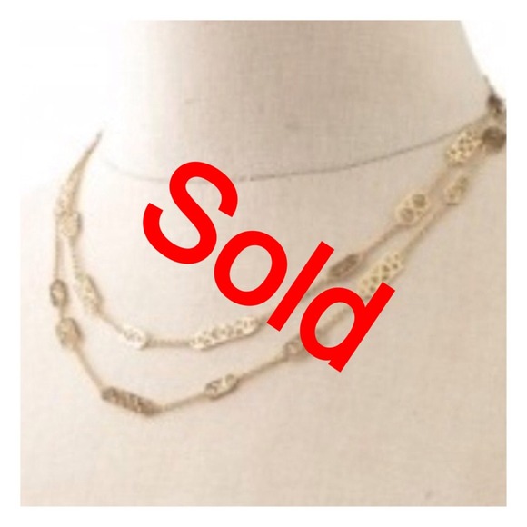 RESERVED Stella & Dot Avalon station necklace