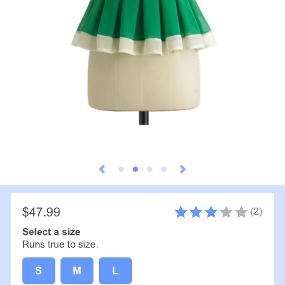 🔴Sold🔴Modcloth "Bask In The Grass" - Picture 4 of 4