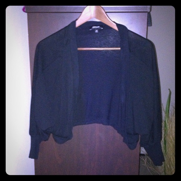 Black Express Batwing Cardigan SOLD