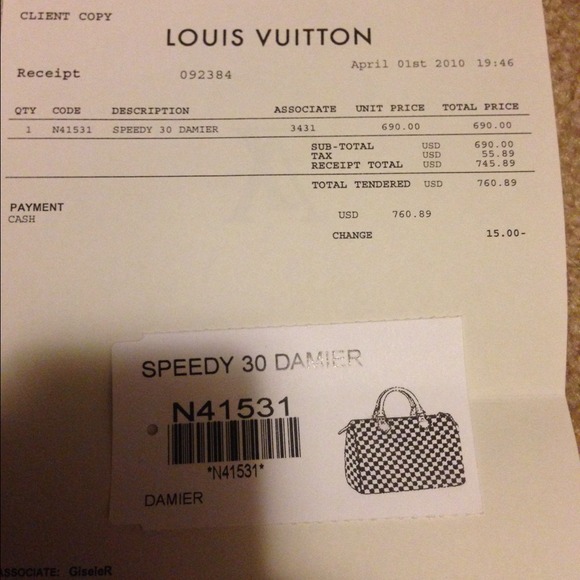 ❤️SOLD on EBAY❤️ AUTH Louis Vuitton speedy 30 ♦️ - Picture 4 of 4