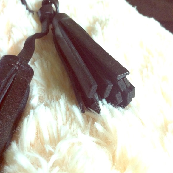 Coach Purse Tag Tassels