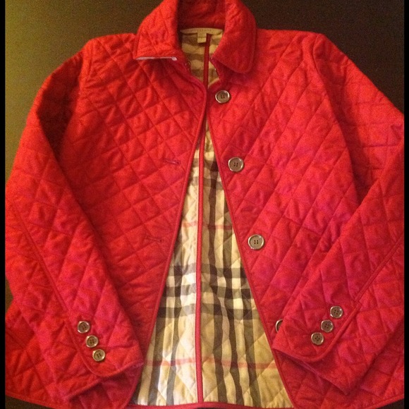Size small Burberry Brit quilted  jacket