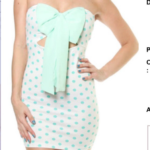 Bow tie dress