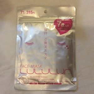 *SOLD*Face mask (7 sheets) from Japan