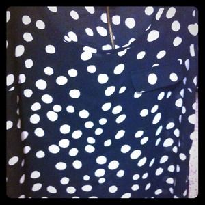 Forever 21 Polka dot blouse