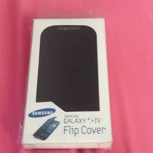 Just reduced🎈🎈🎈🎈Navy blue Galaxy 4 flip cover