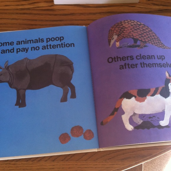 (Lol) Everyone Poops (classic/vintage) Book - Picture 3 of 3