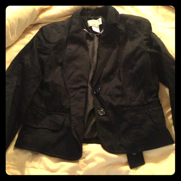 Worthington 3/4 length black blazer - Picture 1 of 2