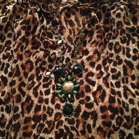 Leopard print blouse - Picture 2 of 3