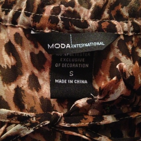 Leopard print blouse - Picture 3 of 3