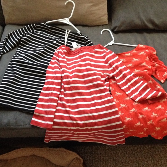 3 pack quarter length shirts NWOT