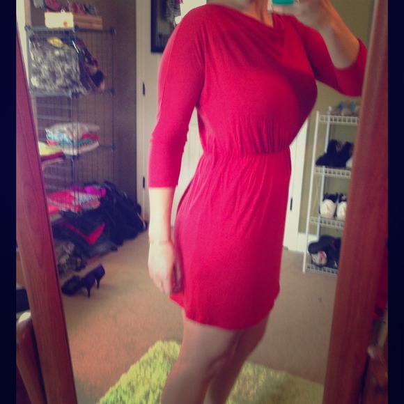 ✴️BUNDLED✴️Comfy red mini dress