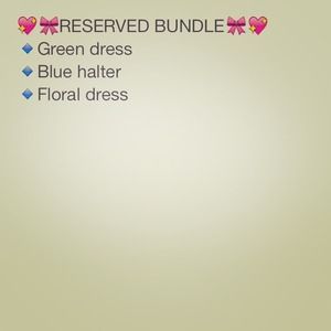 ✨🎀RESERVED BUNDLE🎀✨