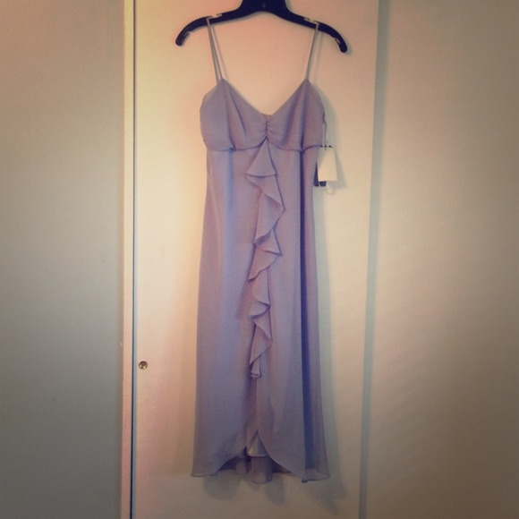 ABS Spaghetti Strap Dress Tags on