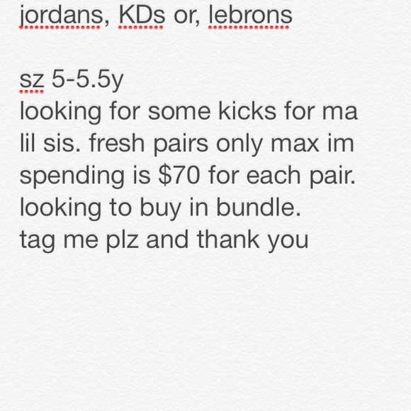 jordans lebrons kobes kds