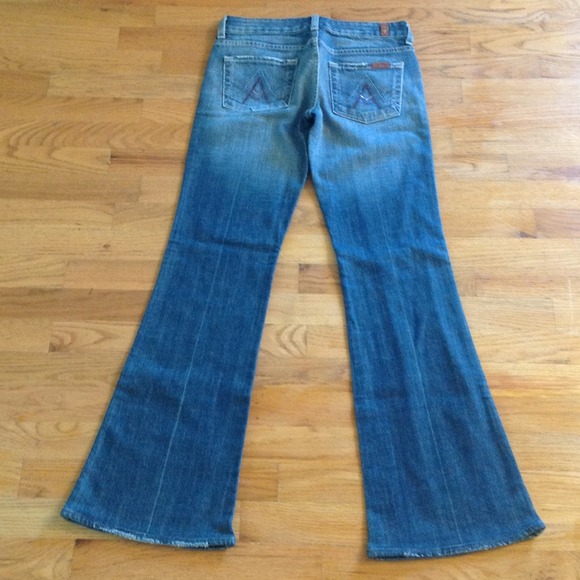 7 For All Man Kind A Pocket Jeans Size 26 - Picture 2 of 4