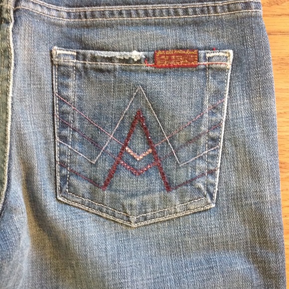 7 For All Man Kind A Pocket Jeans Size 26 - Picture 3 of 4